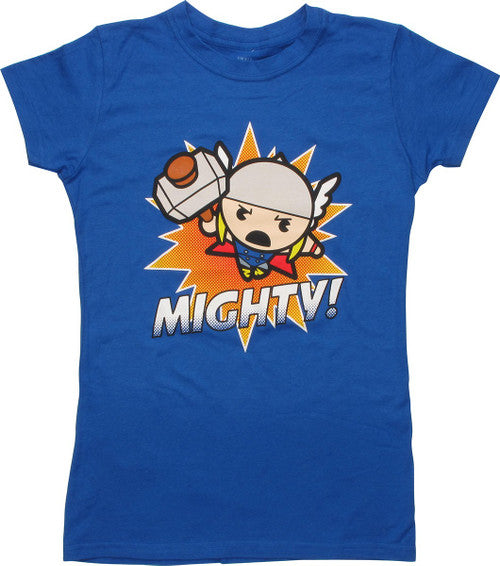 Thor Mighty Kawaii Juniors T-Shirt