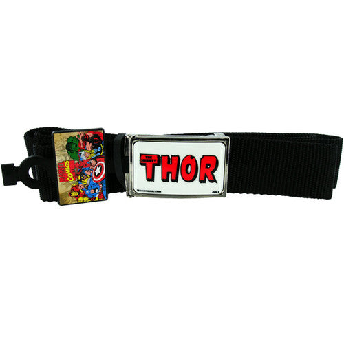 Thor Red Name Mesh Belt