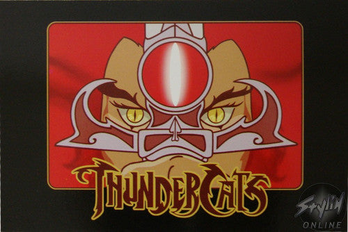 Thunder Cats Name Postcard in Red Thundercats
