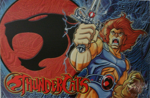 Thunder Cats Stance Postcard in Red Thundercats