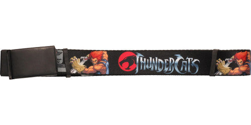 Thundercats Name and Lion-O Mesh Belt in Black