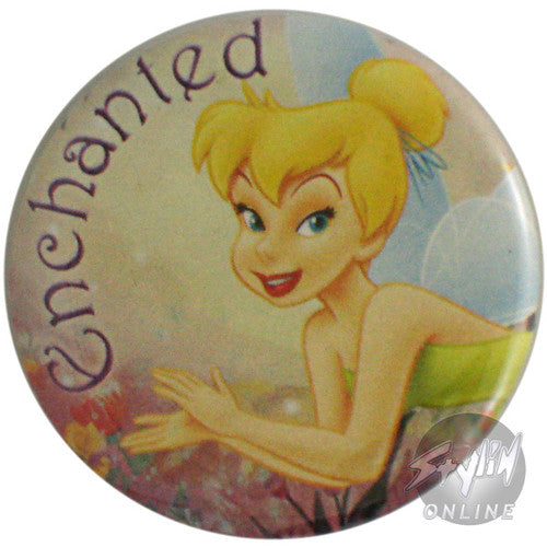 Tinkerbell Enchanted Button in Purple