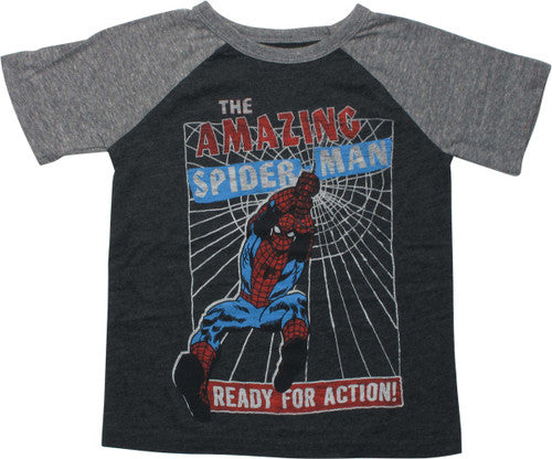 Amazing Spiderman Ready For Action Toddler T-Shirt