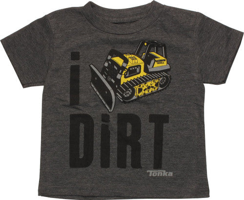 Tonka Bulldozer I Dig Dirt Toddler T-Shirt