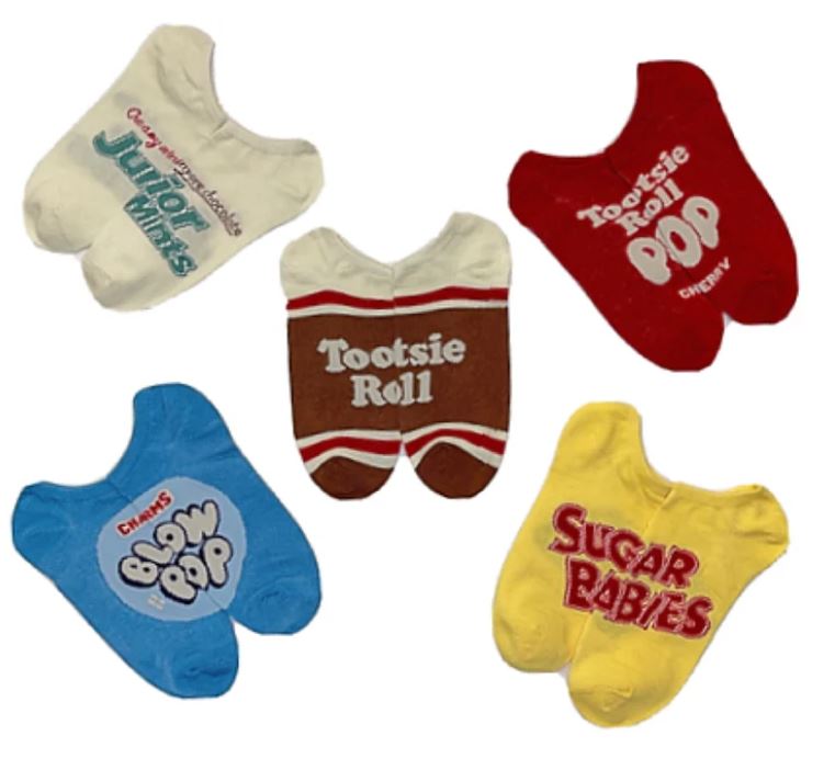 Tootsie Roll Co Socks 5-Pack