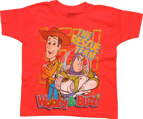 Toy Story Rescue Team Orange Juvenile T-Shirt