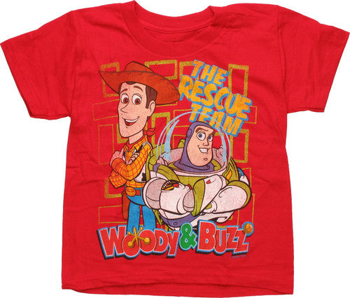 Toy Story Rescue Team Red Juvenile T-Shirt