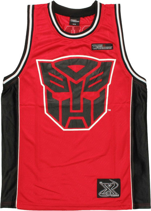 Transformers Autobot Basketball Jersey Top