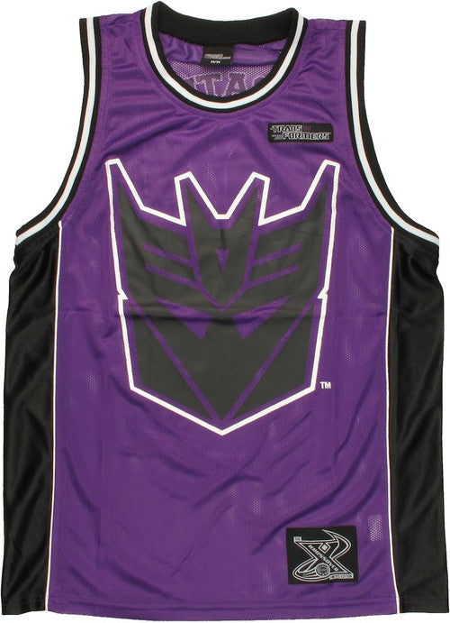 Transformers Decepticon Basketball Jersey Top