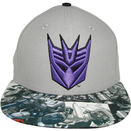 Transformers Decepticon Comic Visor 59Fifty Hat