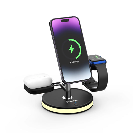 Brookstone 3-in-1 Wireless Charging Station