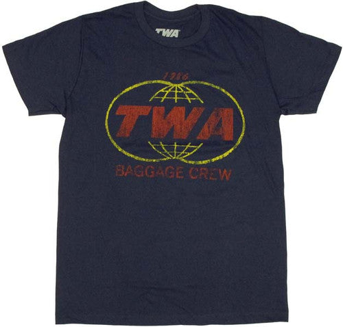 TWA Baggage Carrier T-Shirt Sheer