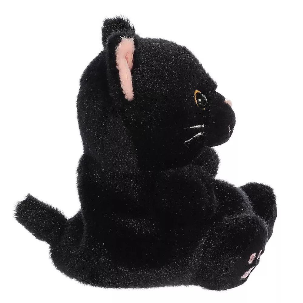 Palm Pals Mini Twilight Black Cat Plush