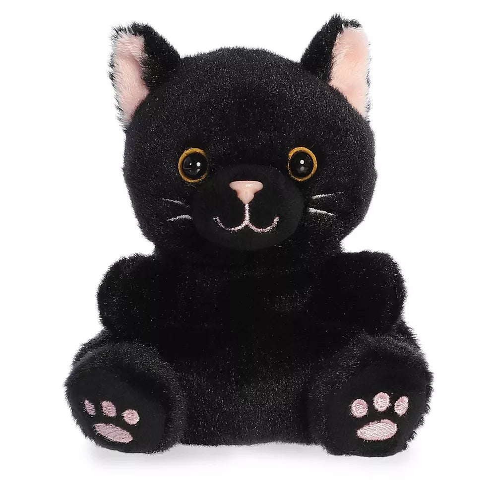 Palm Pals Mini Twilight Black Cat Plush
