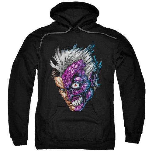 Two Face Head Pullover Hoodie