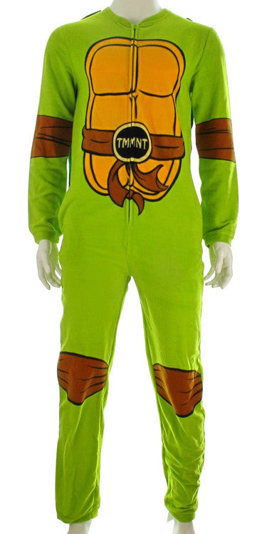 Ninja Turtles Caped Costume Union Suit