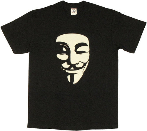 V for Vendetta White Mask T-Shirt