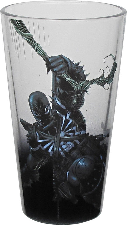 Venom Flash Thompson Agent Venom Pint Glass in White