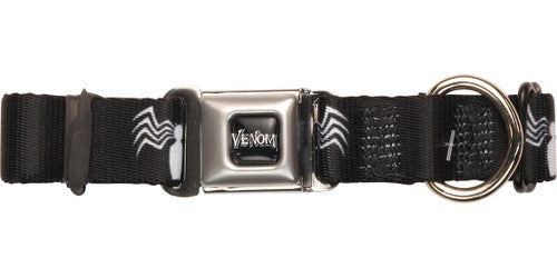 Venom Spider Logo Pet Collar