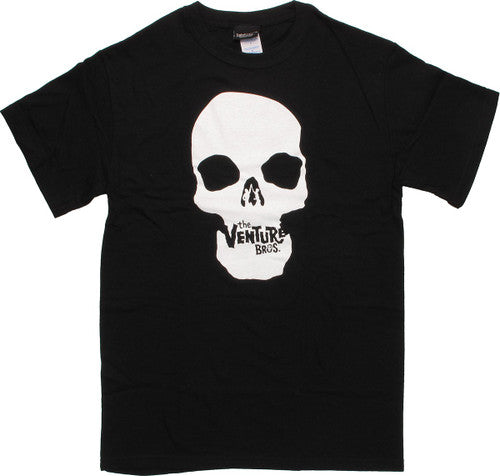 Venture Bros Small Skull T-Shirt in White
