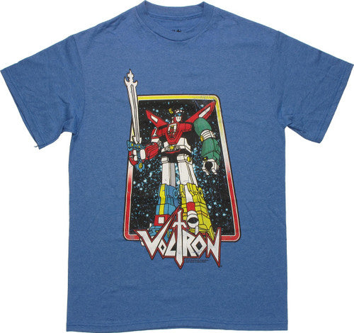 Voltron Framed Lion Force Robot T-Shirt