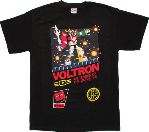 Voltron Retro Game Art T-Shirt