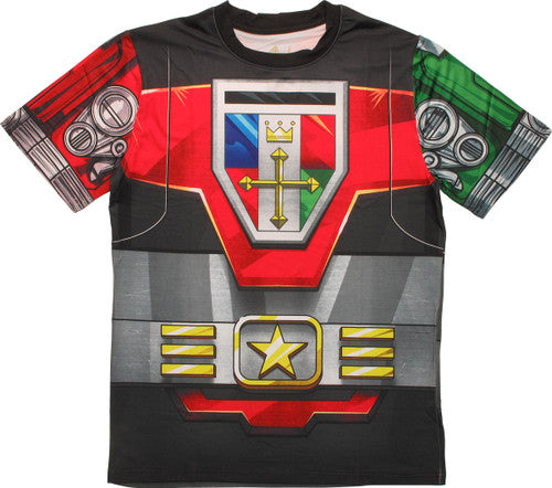 Voltron Sublimated Costume T-Shirt Sheer