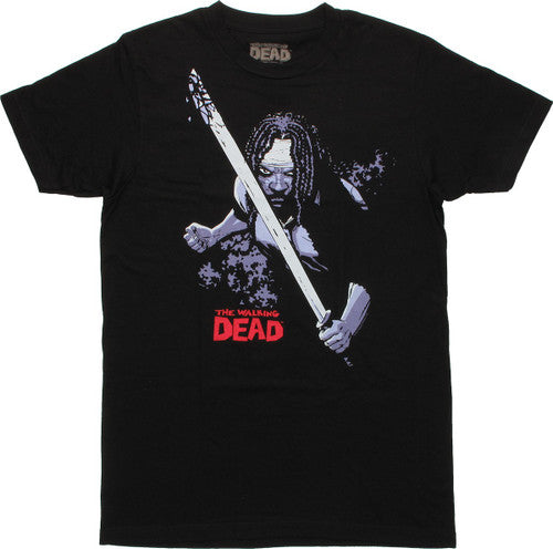 Walking Dead Comic Michonne T-Shirt