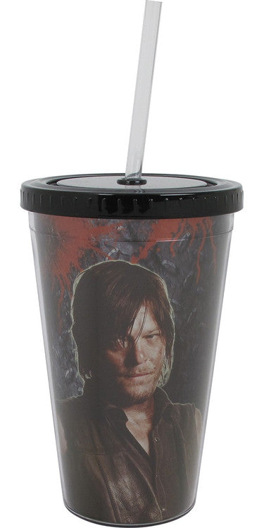 Walking Dead Daryl and Zombie Travel Cup