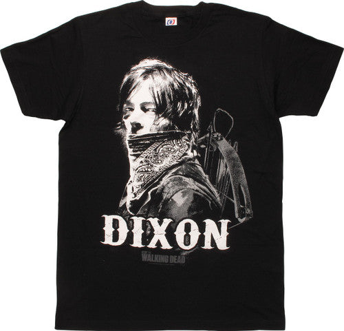 Walking Dead Dixon Bandana Daryl T-Shirt