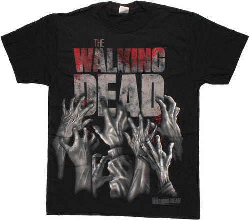 Walking Dead Reaching Hands T-Shirt