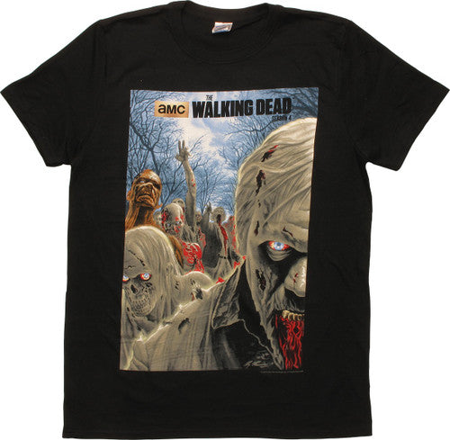 Walking Dead Season 4 Poster T-Shirt