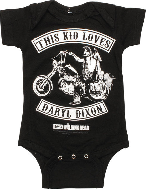 Walking Dead This Kid Loves Daryl Dixon Snap Suit