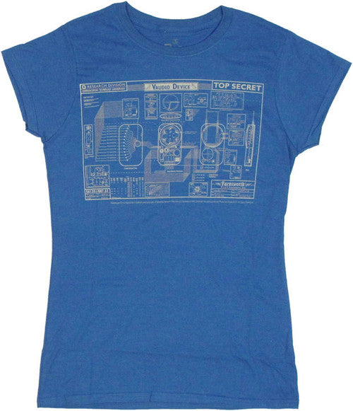 Warehouse 13 Blueprint Baby T-Shirt