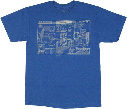 Warehouse 13 Blueprint T-Shirt