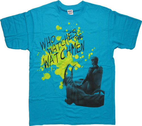Watchmen Ozymandias Who Watches T-Shirt