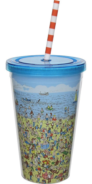 Where's Waldo Beach Travel Cup