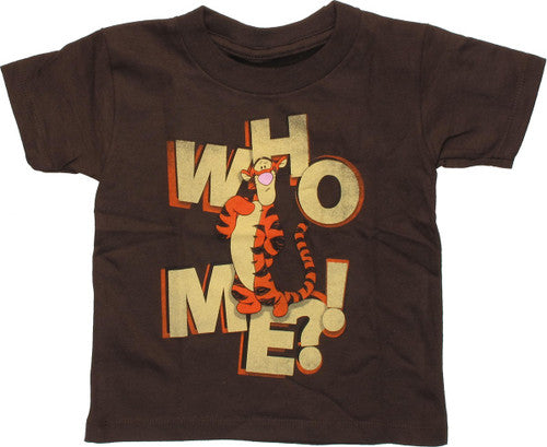 Winnie the Pooh Tigger Who Me Toddler T-Shirt