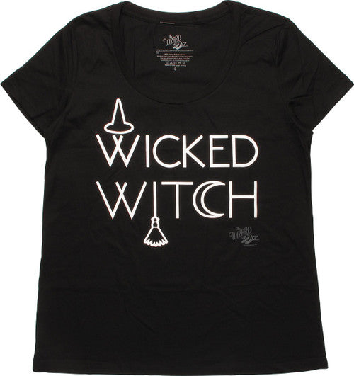 Wizard of Oz Wicked Witch Ladies T-Shirt