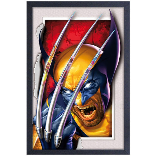 Marvel Wolverine Logan 11″x17″ Faux Matte Framed Print