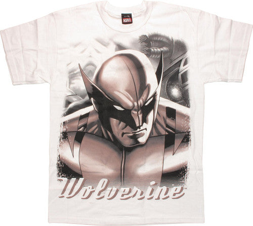 Wolverine Portrait Name T-Shirt