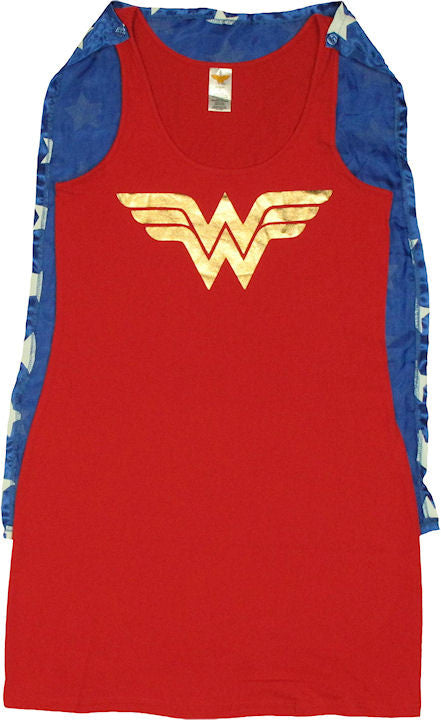 Wonder Woman Costume Tank Top Dress