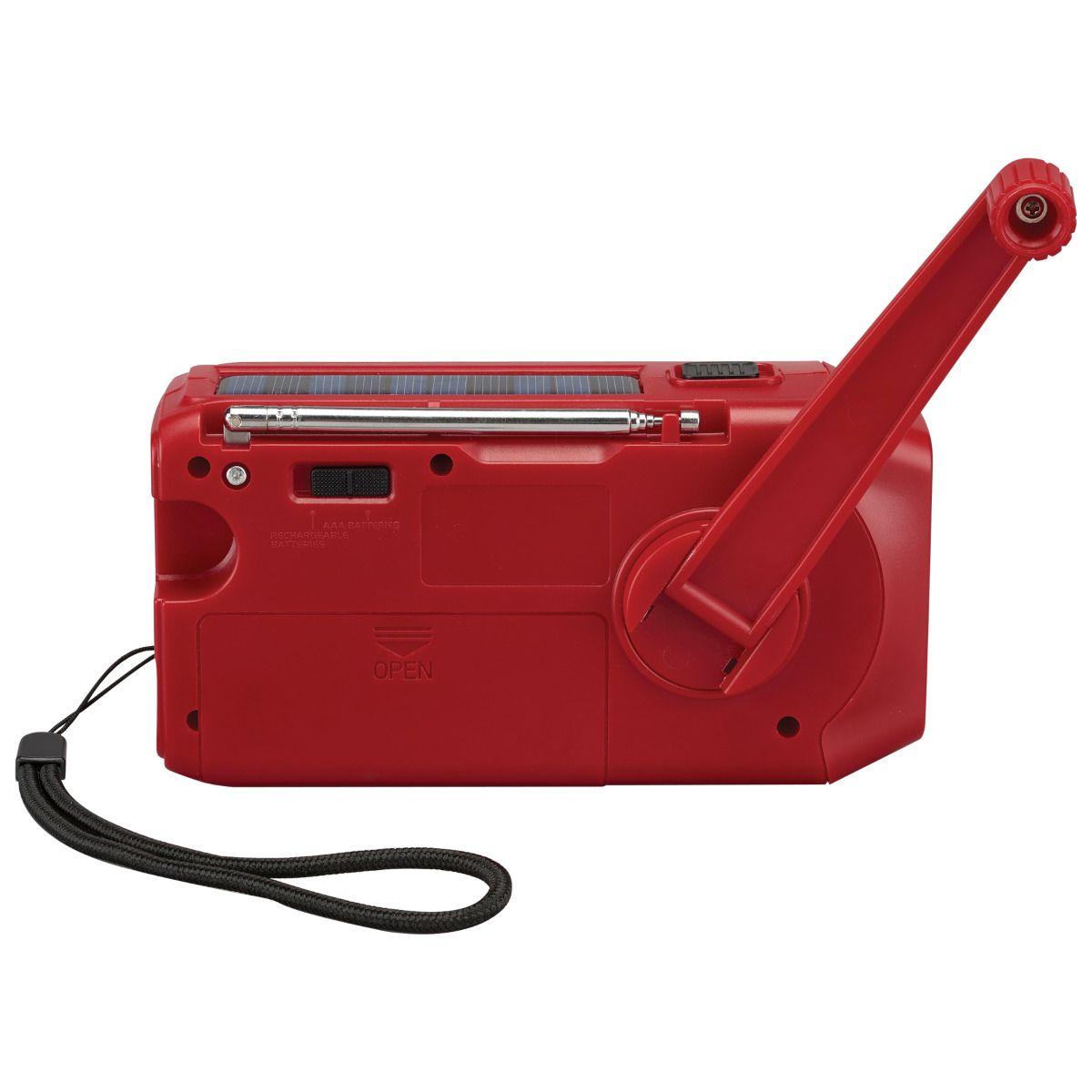 WeatherX Flashlight with Solar Power & Bluetooth Speaker