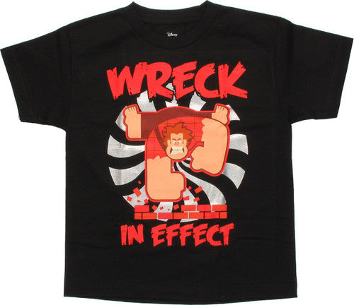 Wreck-It Ralph Wreck in Effect Foil Youth T-Shirt