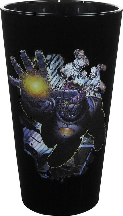X Men Sentinels Pint Glass in Black