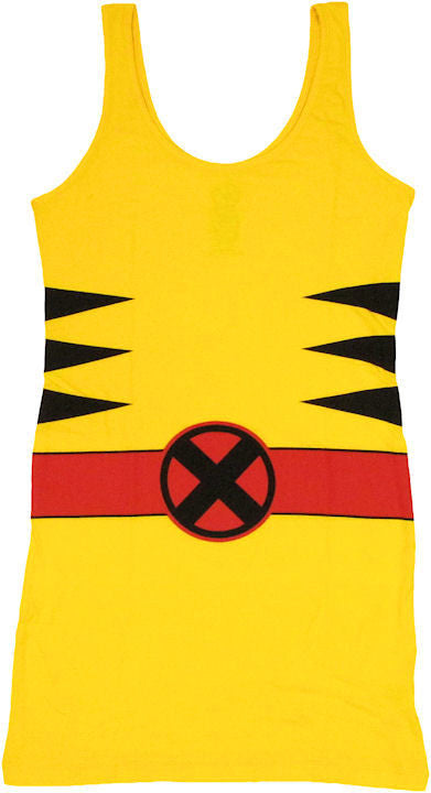 X Men Wolverine Costume Tank Top Dress