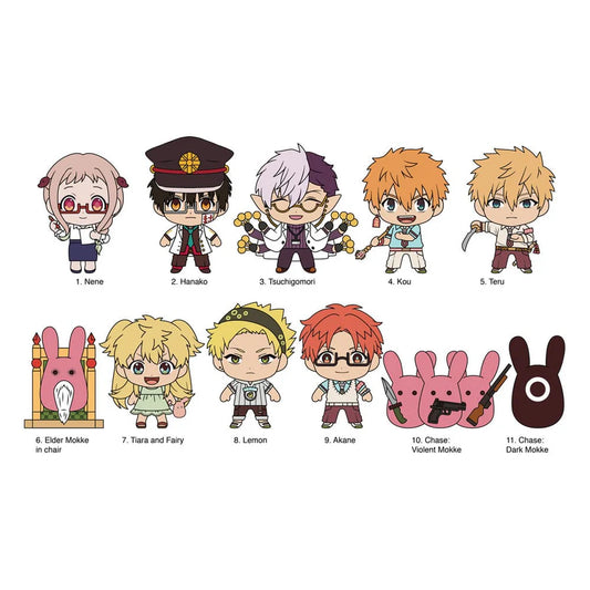 Toilet-Bound Hanako-kun 3D PVC Bag Clips Series 3 Blind Bag (1 random)