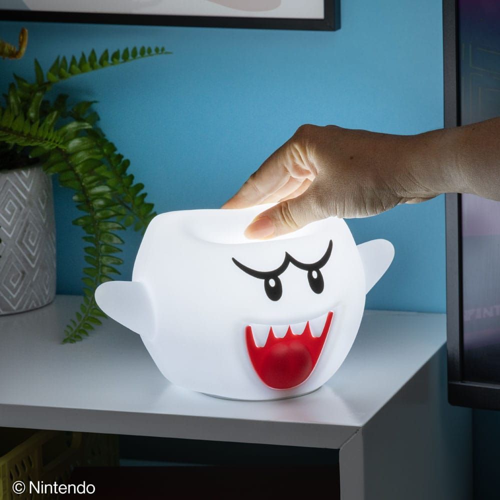 Super Mario Bros Boo Silicone Squishy Light
