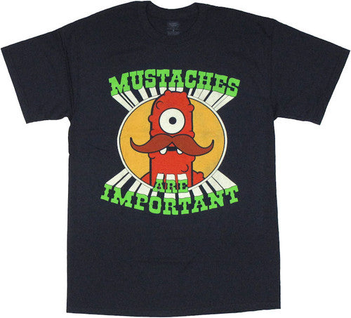 Yo Gabba Gabba Mustaches Important T-Shirt