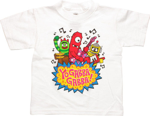 Yo Gabba Gabba Rockin Trio Toddler T-Shirt